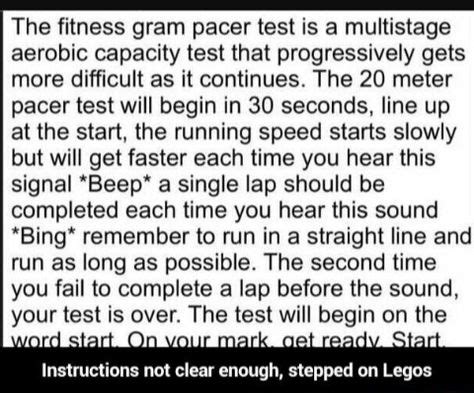 Fitnessgram pacer test copy and paste - FitnessGram Pacer Test. 3,250 users favorited this sound button. Uploaded by CreativeNoisesXD - 21,611 views. Add to my soundboard Report Download MP3. Install Myinstant App. 